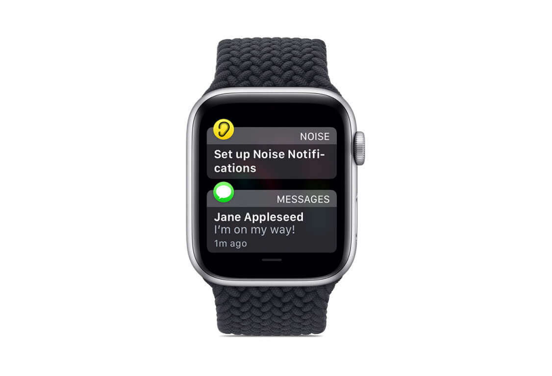 Apple Watch showing a Zugspitze landmark notification